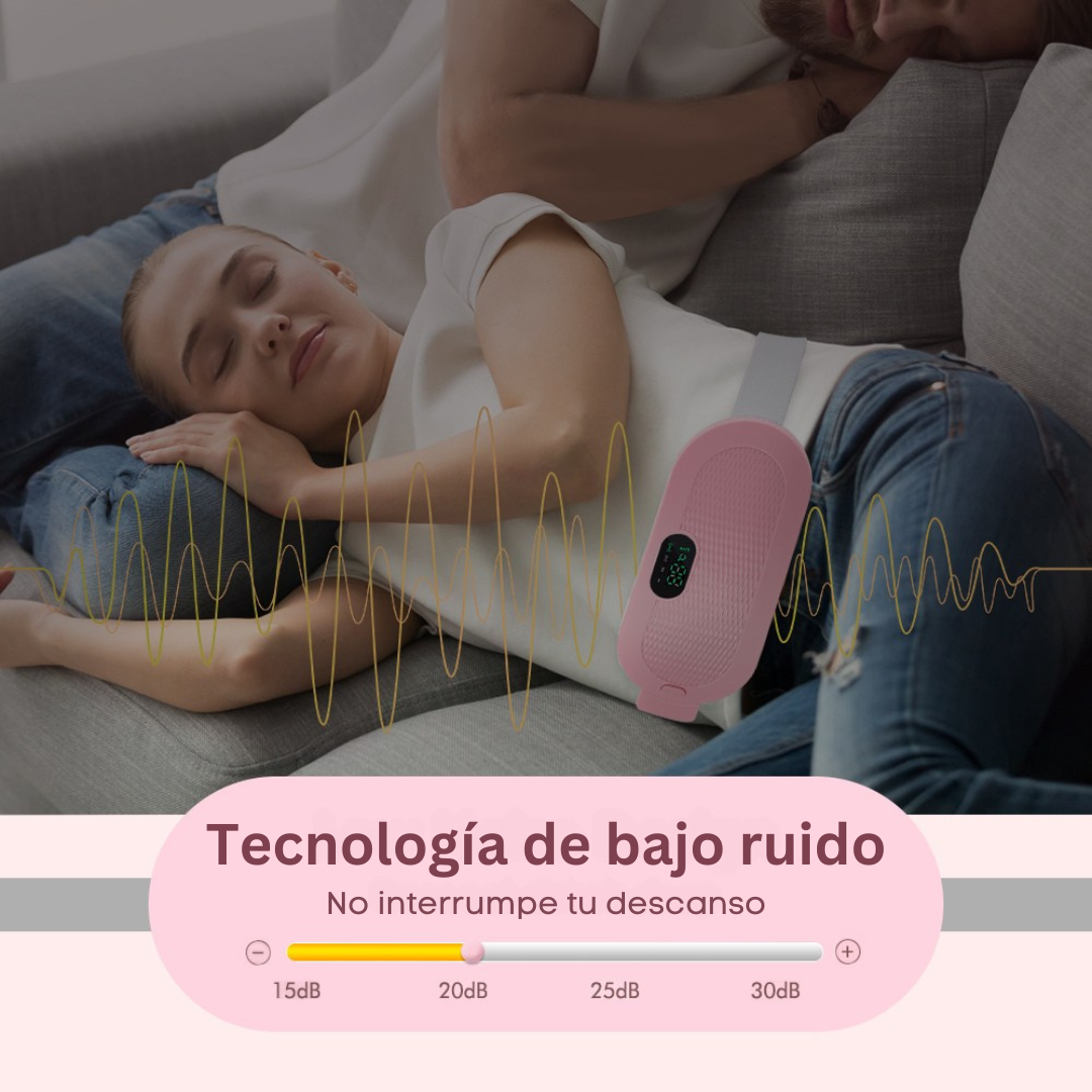 Pink Belt: Banda Térmica & Masajeadora para cólicos