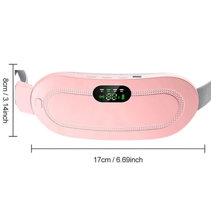 Pink Belt: Banda Térmica & Masajeadora para cólicos